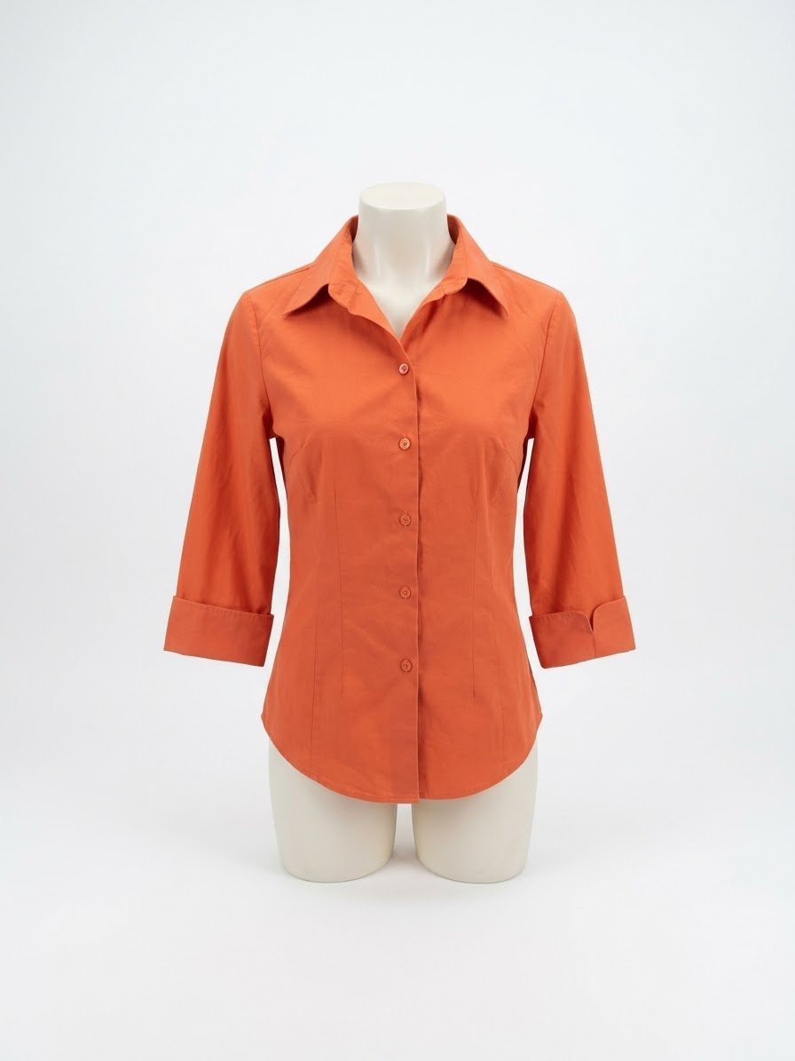 Camisa Naranja. Indumentaria. Punto Aparte