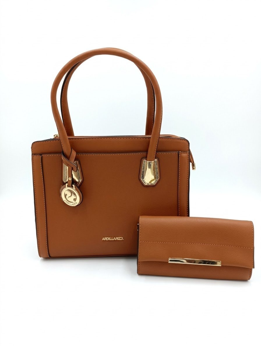 Set Cartera y Billetera Suela. Marroquinería. Punto Aparte