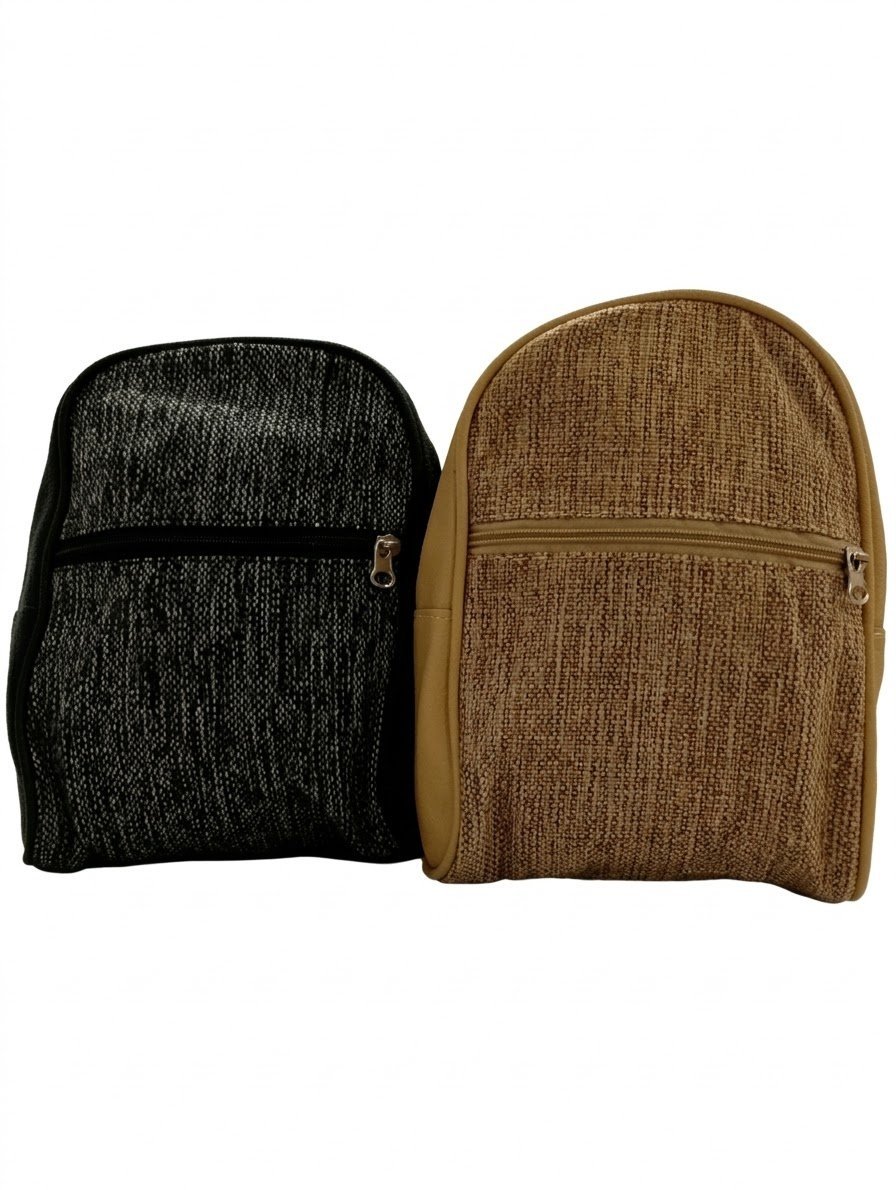 Mochila Tejida. Marroquinería. Punto Aparte