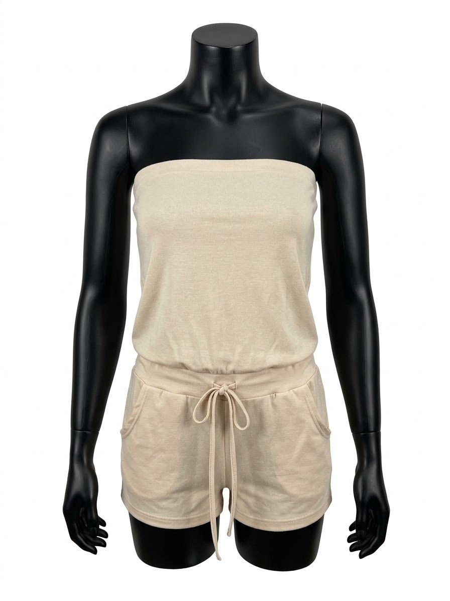 Mono Corto Beige. Indumentaria. Punto Aparte